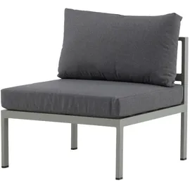 gardenson Loungesessel Copacabana Grau/Grün 70 x 65 x 74 cm