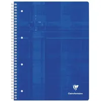 Clairefontaine 5x Collegeblock A4+ mit Ringbuchlochung, 4-fach gelocht, 80