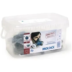 Moldex Atemschutzbox A1B1E1K1 P3 R Größe M, Serie 7000, organische Gase, anorganische Gase, Saure Gase, Ammoniak und Partikel EasyLock®