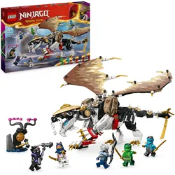 LEGO NINJAGO 71809 Egalt der Meisterdrache, Ninja-Set mit Drachen-Spielzeug