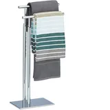 Relaxdays Handtuchständer PAGNONI silber, 1 St.