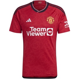 adidas Manchester United Trikot Home 2023/2024 rot,