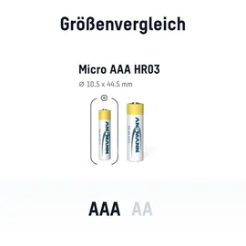 Ansmann Akku Mignon AA 800 mAh 1,2V