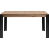 CaliCosy Tolosa 150 x 75 x 80 cm Eiche braun/schwarz