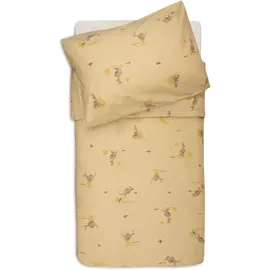 jollein Kinderbettwäsche – Kangaroots – 100x140cm – 100% Baumwolle – OEKO-TEX Zertifiziert – Babybettwäsche mit Kissenbezug – Kinder Bettdecken Set – Bettwäsche Set
