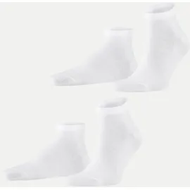 Falke Sneakersocken 2er Pack Weiß 39-42