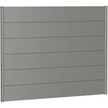 Biohort Sichtschutzelement 180 x 137 cm Quarzgrau Metall