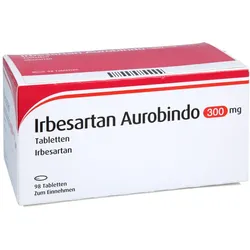 Irbesartan Aurobindo 300 mg Tabletten 98 St