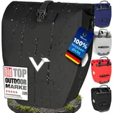 Valkental Gepäckträgertasche schwarz