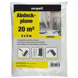 Schabert Malervlies Abdeckplane 4 x 5 m, transparent