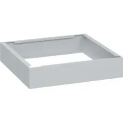 C+P auf 100mm hohem Sockel 100x500x500mm Sockelfarbe RAL 7035 Lichtgrau Material Unterbau Kunststoff