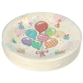 Papstar Pappteller rund Durchmesser 23 cm 50 St. Bayrisch Blau