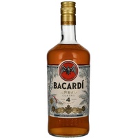Bacardi 4 Years Old AÑEJO CUATRO Gold Rum 40% Vol. 0,7l