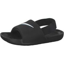Nike Kawa Slide (TD), Black/White-White-White, 23 1⁄2