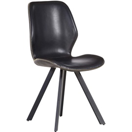 Stylefurniture Chill Stuhl, Nylon, Schwarz, Breite 47 cm