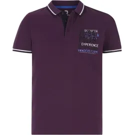 Jan Vanderstorm Poloshirt FRETU dunkelrot- 52/54