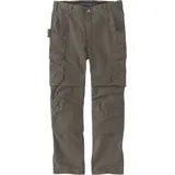 CARHARTT Steel Rugged Flex Ripstop Double-front Cargo Work Pant tarmac - W34/L30