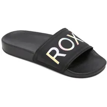 Roxy "Rg Slippy Ii", Mädchen, Gr. 3(33), schwarz, Obermaterial: 100% Synthetikmaterial / 33
