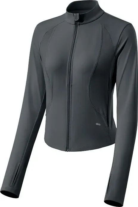 Beneunder AL819, Kühlende und atmungsaktive Outdoor-Sportjacke für Damen, Schwarz M