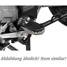 SW-Motech ION Fußrasten-Kit für BMW-Modelle schwarz-silber