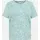 Cecil Kurzarmshirt Blätterprint Blau M