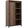 omg design Stanley Wohnzimmerschrank 120 x 170 x 45 cm Braun