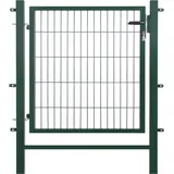 garden 'n' more Zauneinzeltür GARDEN 'N' MORE "Einzeltor Easy", grün, B:100cm H:100cm, Stahl, Tore, 103 cm hoch, grün