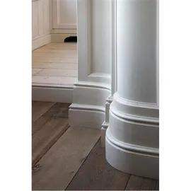 Orac Sockelleiste Orac SX118F Weiß 2 St. 200 x 1,8 x 13,8 cm