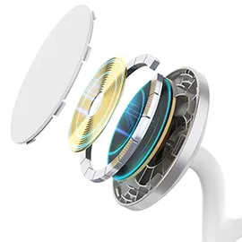 COFI 1453 Choetech T585-F 3in1 induktive Ladestation iPhone 12/13, AirPods Pro, Apple Watch Weiß