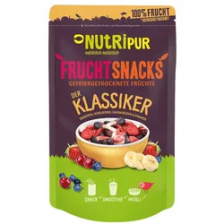 NutriPur gefriergetrocknete Früchte, Klassiker Früchte 100 g