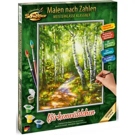 Schipper Malen nach Zahlen Meisterklasse - Birkenwäldchen