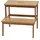 MCW Tritthocker Bambus 47 x 43 x 47 cm