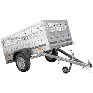 Anhänger Führerschein B Garden Trailer 200 Kipp 200x106 cm 750 kg mit Laubgitteraufsatz