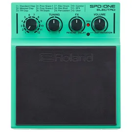 Roland SPD::ONE Electro (E-Drum), Schlagzeug, Grün