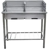 Westerholt Edelstahl-Grilltisch Country-Life