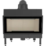 Intelligenter Kamineinsatz aus Stahl KRATKI NADIA 14 kW Ø 200 MSK GLASS