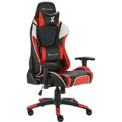 Xrocker X Rocker Agility eSports Gaming Schreibtischstuhl - Schwarz/Rot