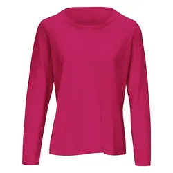 Rundhals-Pullover aus Schurwolle und Kaschmir include pink, 40