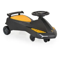 Moni Kinder Rutschfahrzeug Lamborghini Swing Car Musikfunktion Lichter bis 110kg schwarz