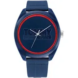 Tommy Hilfiger Analog Quarzuhr für Herren mit Marinblaues Nylonband - 1792041