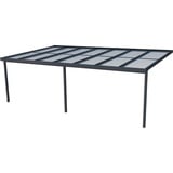 Gutta Terrassendach Premium 712 x 406 cm anthrazit/polycarbonat klar