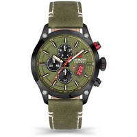Swiss Military Herren Analog Quarz Uhr mit Leder Armband SMWGC2101430