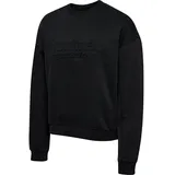 hummel Hmlboxy Crew Logo Sweatshirt Schwarz XS