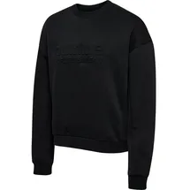 hummel Hmlboxy Crew Logo Sweatshirt Schwarz XS