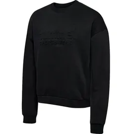 hummel Hmlboxy Crew Logo Sweatshirt Schwarz XS