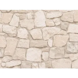 A.S. Création Papiertapete Steinoptik 53 cm x 10 m 0 g Beige/Braun 692429