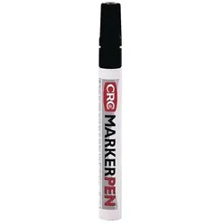 Crc Permanentmarker MARKERPEN schwarz Strich-B.1-4,5mm Schreibspitze wasserfest