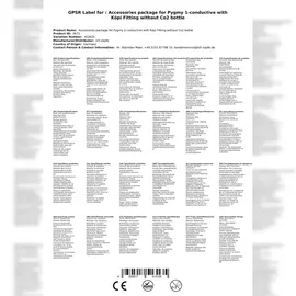 ich-zapfe Zubehörpaket für Pygmy 1-leitig mit Köpi Fitting ohne Co2 Flasche