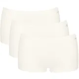 SLOGGI Slip 3er Pack in Weiß L