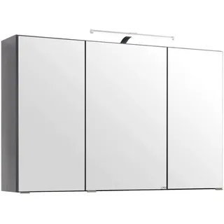 100 cm graphitgrau/hochglanz grau